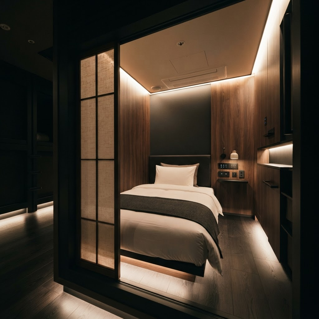 Hosuites Capsule format interior